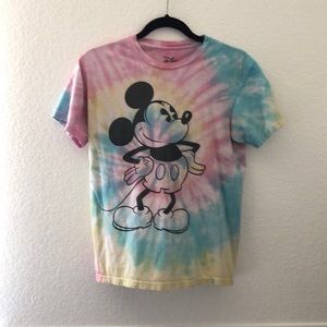 Tie-dye disney t-shirt